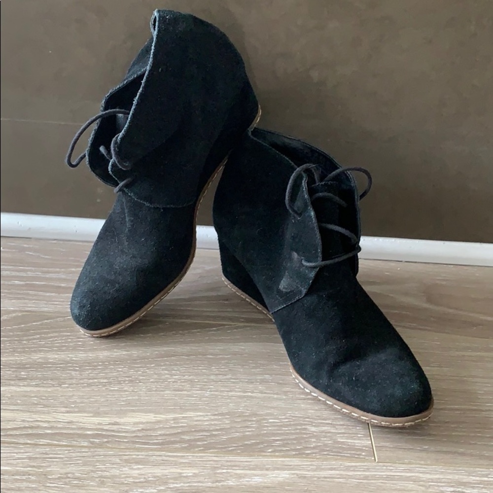 Franco Sarto Suede Booties